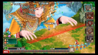 ゲーム画面,巨大女性,ファンタジー,パーティ,ユニット,計測エリア,RPG,タイムリミット,REC,Your Turn