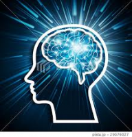 脳,シルエット,光,思考,知識,テクノロジー