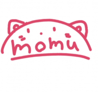 momū,猫耳,イラスト,ピンク