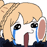 アニメキャラ,泣く,驚き,金髪,かわいい顔