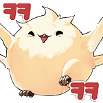 鳥,かわいい,笑顔,キャラクター