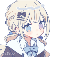 女の子,イラスト,金髪,リボン,青い目,ウィンク,制服,かわいい,シンプル背景